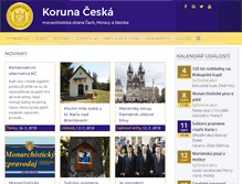 Tablet Screenshot of korunaceska.cz